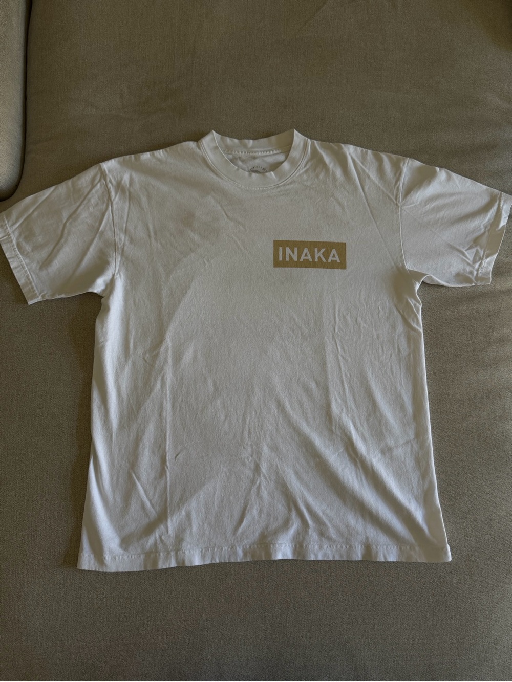 Inaka Power White Short-Sleeve Tee